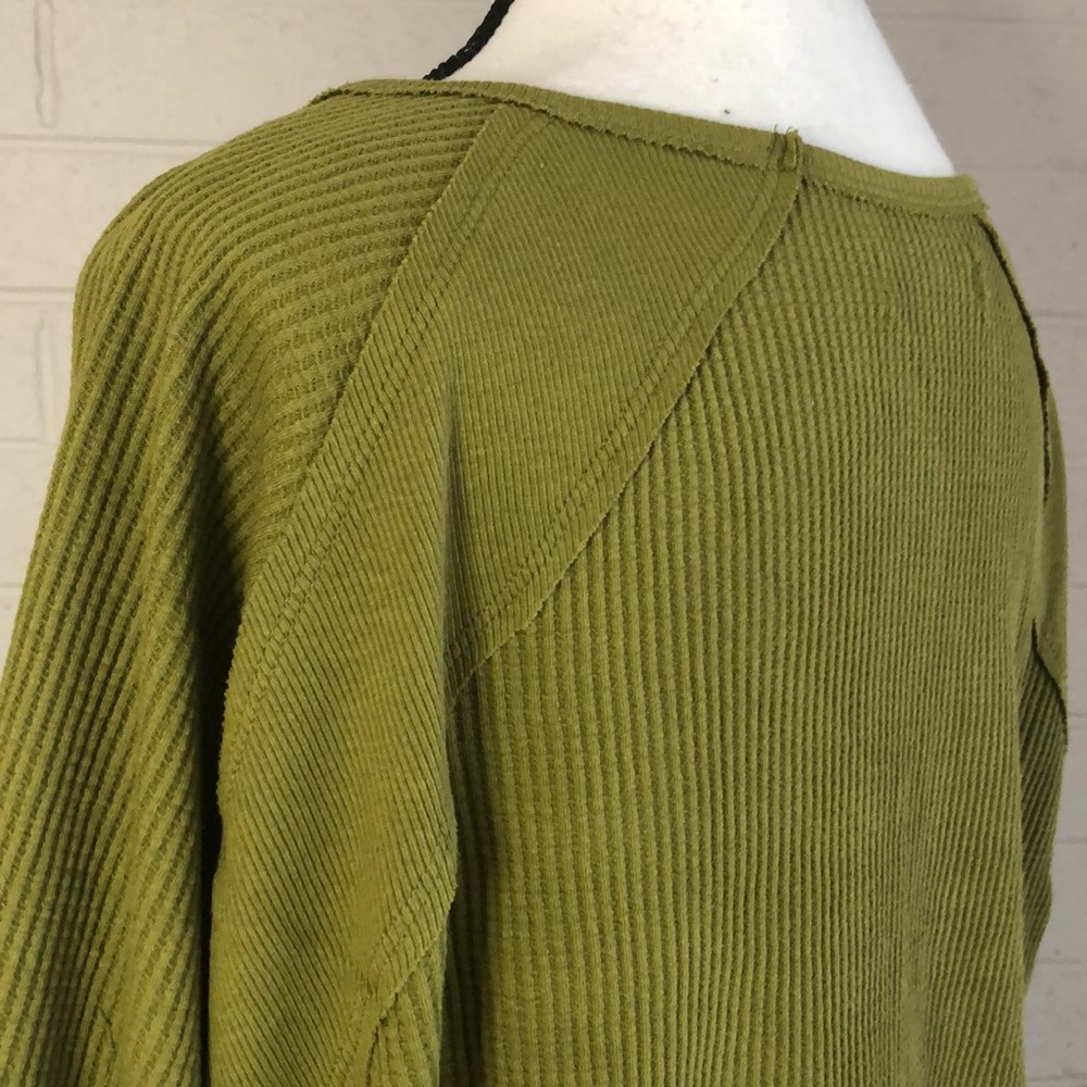 NWT Free People Santa Clara Thermal Top in Ferngully - Picture 7 of 13